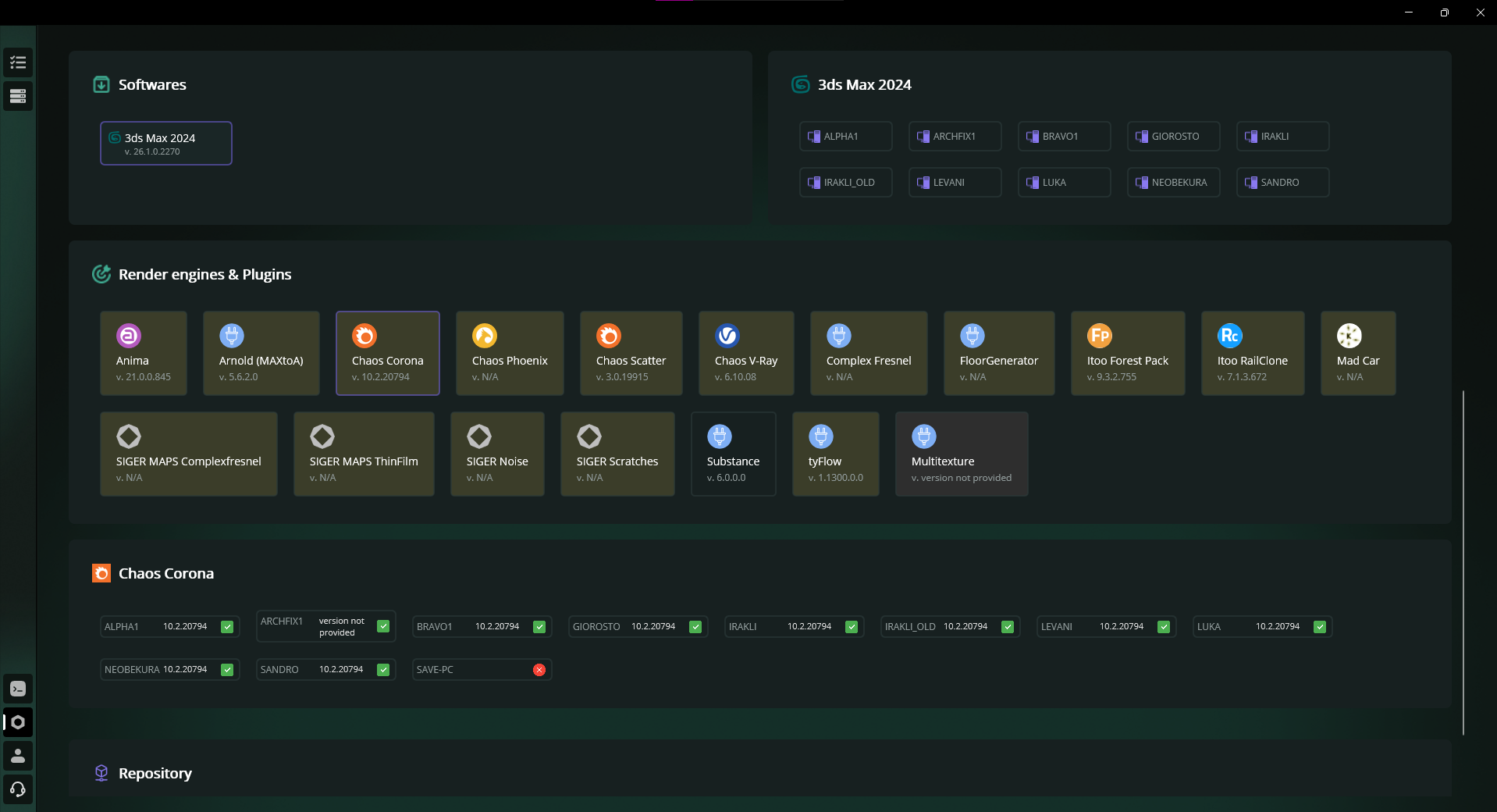 Software & Plugins Overview
