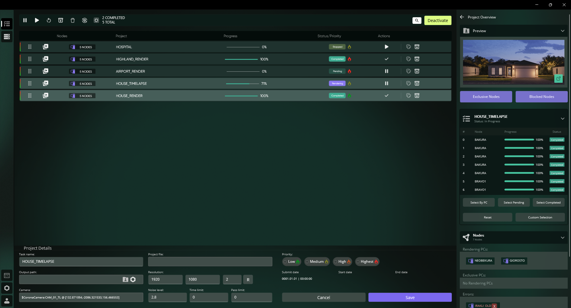 Post render checks illustration